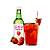 Soju Sabor Morango Bebida Coreana Chum Churum 360ml - Imagem 3