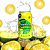 Refrigerante Coreano Sabor Lima Calamansi 350ml - Imagem 1