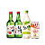 Kit 4 Bebidas Alcoólicas Coreanas Com Soju e Makgeolli Vinho de Arroz - Imagem 1