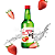 Soju Jinro Sabor Morango 360ml - Imagem 2