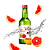 Soju Jinro Sabor Toranja 360ml - Imagem 2