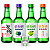 Kit Soju Bebida Coreana Sabores Sortidos com Copinho - Imagem 1
