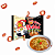 Lamen Coreano Buldak Hot Chicken 1/2 Lovely 140g - Imagem 1