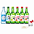 Kit Soju Experience Bebida Coreana Com Copinho 6 Garrafas - Imagem 2