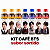 Kit Café BTS Com Todos Integrantes - SABORES SORTIDO - Imagem 2