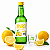 Soju Bebida Coreana Sabor Limão Jinro 360ml - Imagem 2