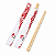 Hashi De Bambu Taichi C/ 100 Pares Descartáveis Embalados Individualmente - Imagem 2