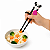 Hashi Infantil Panda com Adaptador Palitinho Fofo para Crianças - Imagem 2