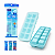 Forma de Gelo Plástica com Tampa Cores Sortidas Ice Tray - Imagem 1