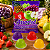 Gelatina Frutas Mistas ABC Funny Hippo 300g Taiwan - Imagem 3