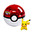 Pokebola Surpresa Brinquedo Pokémon Miniatura Importado Vermelha - Imagem 2