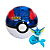 Pokebola Surpresa Brinquedo Pokémon Miniatura Importado Azul - Imagem 2