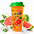 Bebida com Nata de Coco Sabor Toranja Suco no Copo Importado - Imagem 2