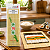 Esteira de Bambu para Sushi Mat Quadrado 24cm - Imagem 3