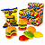 Bala de Goma BurGoma Kids Zone Mini Hambúrguer 9g 1 Unidade - Imagem 2