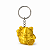Chaveiro Neko Dourado 3D Gatinho da Sorte Japonês - Imagem 1