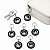 Kit Chaveiros BTS 3D – 7 Integrantes Completo para ARMY - Imagem 2