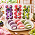 Kit 3 Mochi Bolinho de Arroz Recheado GW 220g – Morango, Uva e Blueberry - Imagem 3