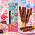 Biscoito Coreano em Palitos Coberto de Chocolate e Popping Candy BT21 Chocobig 54g - Imagem 3