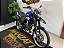 Moto Yamaha XTZ 250 Lander ABS Azul 2021 - Ed. Capitão América - Imagem 9
