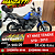 Moto Yamaha XT 660Z Ténéré Azul 2012 - REPASSE - Imagem 1