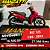 Moto Honda Biz 125 Vermelha 2022 - Imagem 1