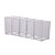 Organizador  com 5 Divisórias Acrílico eleganc - Imagem 1