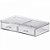 Caixa Organizadora Com 2 Gavetas Empilháveis Médio Elegance 21,5X12,5X5 cm - Imagem 1