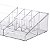 Organizador Cosméticos c/divisorias Elegance 32x18,5x9cm - Imagem 4