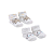 KIT MEIA COM 2 PARES RECÉM-NASCIDO PIMPOLHO ESTRELA/NUVEM - Imagem 1