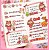 Adesivos fofos- kit com 3 cartelinhas - Imagem 2