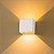 Arandela Led Cubo Facho Duplo Ajustável  IP65 - Imagem 1