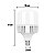 Lâmpada Led Bulbo Alta Potência 200w Branco Frio 6500k Bivolt - Imagem 3