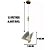 Pendente Led Borboleta Dourado 5w Bivolt - Imagem 5