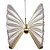 Pendente Led Borboleta Dourado 5w Bivolt - Imagem 3