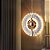 Pendente Harry Cristal Disco Voador Dourado 5W - Imagem 4
