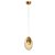 Pendente Orion Cristal Dourado 5W - Imagem 1