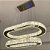 Lustre Pendente Cristal Oval Duplo Led 60W Bivolt - Imagem 4