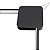 Pendente Led Moderno Losango Minimalista Preto Fosco 13w Branco Quente 3000k Bivolt - Imagem 7