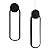 Pendente Led Moderno Oval Minimalista Preto Fosco 13w Branco Quente 3000k Bivolt - Imagem 2