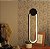 Pendente Led Moderno Oval Minimalista Preto Fosco 13w Branco Quente 3000k Bivolt - Imagem 1