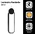 Pendente Led Moderno Oval Minimalista Preto Fosco 13w Branco Quente 3000k Bivolt - Imagem 7