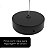 Pendente Led Moderno Oval Minimalista Preto Fosco 13w Luz Quente 3000k Bivolt - Imagem 4