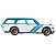 BRE Datsun 620, BRE Datsun 510 Wagon, 1991 BRE Nissan Sentra SE-R e BRE Sakura Sprinter - HRT52 | BRE Datsun | Hot Wheels Premium - Imagem 6