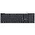 TECLADO VINIK DYNAMIC DT160 CHOCOLATE PRETO USB - Imagem 1