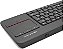 TECLADO SEM FIO C3TECH K-WT200 PLUS MULTIMÍDIA C/ TOUCH PRETO - Imagem 1