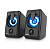 CAIXA DE SOM SATELLITE AS-2301 PRETA USB - Imagem 1