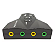 PLACA DE SOM USB 7.1 / 4 SAÍDAS P2 - Imagem 2