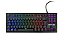 TECLADO GAMER EVUS TC-07B MECÂNICO PRETO USB SWITCH RED - Imagem 1