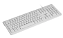TECLADO VINIK DYNAMIC DC110B CIRCLE BRANCO USB - Imagem 1